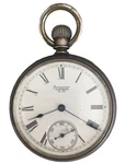 1884 Model American Waltham Pocket Watch Runs Then Stops. Fixed Price $125.00.
