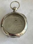 Vintage 18 Size Dueber Clam Shell Silverine Pocket Watch Case Key Wind Set. Fixed Price $80.00.