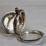 Antique Blauer Pocket Watch Case Coin Silver Invisible Joint Engraved 3 Oz.. Fixed Price $799.99.