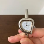 Yves Saint Laurent Ysl Heart Bangle Watch White Dial Quartz Women's Vintage. Fixed Price $717.25.