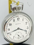 Serviced 1916 Illinois 16S 21J Gr 107 Burlington Mainliner Display Pocket Watch. Fixed Price $395.00.