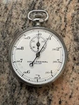 Vintage Gallet Hour Decimal Stopwatch Swiss Pocket Chronograph Runs. Fixed Price $540.00.