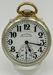 1931 Illinois Bunn Special 163 Railroad Pocket Watch 23J 60-HOUR Elinvar Running. Fixed Price $2850.00.
