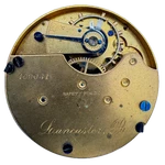 Antique 18S 1890 Lancaster 7 Jewel Hunter Pocket Watch Movement Usa. Fixed Price $33.90.