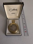 Vintage Colibri Benjamin Franklin Coin Pocket Watch With Original Box. Fixed Price $99.99.