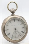 Elgin Keywind Grade 58 18S 15J 440911 Heavy Dueber Coin Silver Pocket Watch (kg). Fixed Price $299.95.