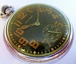 Antique Wwii MIL1TARY Air Ministry 1943 Legendry 15 Jewels Waltham Pocket Watch. Fixed Price $176.01.