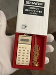 Nos Rare Vintage Sharp Elsi Mate EL-8062 Calculator Pendant Necklace Jdm 1980S. Fixed Price $299.00.
