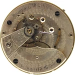 1885 Hampden Pocket Watch Movement 376763 18S 11J (go). Fixed Price $49.95.
