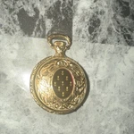 Reuge Swiss Made Gold Tone Pocket Watch Music Box Ornate Design. Fixed Price $700.00.