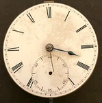 Antique David Taylor London Pocket Watch Movement Good Balance Fusee 44.4MM. Fixed Price $49.95.
