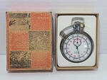 Vintage Berco Swiss Made Mechanical Wind-up Stopwatch With Original Box. Fixed Price $129.99.