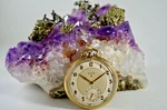 1938 Elgin National Watch Co. Grade 495 Model 17J 12S 10K Gf Pocket Runs. Fixed Price $175.00.