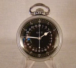 Wwii G.c.t. Hamilton "4992B" 22J 16S Military Navigation Pocket Watch. Fixed Price $795.00.