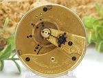 Antique Pocket Watch Movement Waltham Appleton Tracy & Co 18S 15J 1883 Of. Fixed Price $59.00.