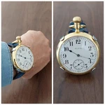 Elgin Pocket Watch Conversion Kit .shipp From Us. Fixed Price $99.00.