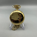Charles-hubert Pocket Watch Men 47MM Gold Tone Skeleton Hunter Manual Chain. Fixed Price $80.99.