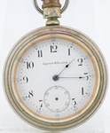 Ingersoll Trenton Nickel Silver Case Pocket Watch, 3407024 (ix). Fixed Price $54.95.