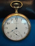Elgin Open Face Pocket Watch W/grade 291 7 Jewel Mvmt - Parts /repair. Fixed Price $149.95.
