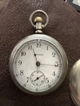 Waltham Silver Open Face Mechanical Pocket Watch Arabic Numerals Vintage. Fixed Price $185.00.