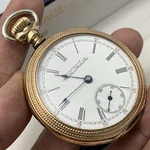 14K Gf 1897 American Waltham Watch Co Sz 16S Model 1888 Pocket Works!!!. Fixed Price $421.00.