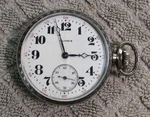 1912 Illinois Pocket Watch 16S 17J Winds, Sets, Runs, Grade 304 Rare. Fixed Price $150.00.