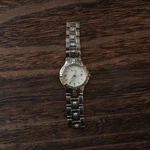Bulova Watch Silver Tone Diamonds C867878. Fixed Price $50.00.
