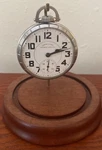 Working Rare 1951 Hamilton 922B Railroad 16-SIZE 21-JEWEL Pocket Watch W/ Chain. Fixed Price $950.00.