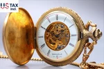 Vintage 1977 Mint Bulova Caravelle 8174 Mechanical Pocket Watch Skeleton Japan. Fixed Price $219.99.