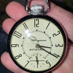 Vintage Ingraham Autocrat Dollar Pocket Watch - Good Running. Fixed Price $60.00.