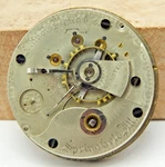 Antique 1883 Illinois 103 Size 15 Jewel Adj Pocket Watch Movement With Dial. Fixed Price $139.00.