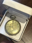 Vintage Elgin Art Deco Octagonal Pocket Watch Ornate Dial. Fixed Price $70.50.