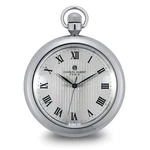 Charles Hubert 42MM Mens Stainless Steel Silver-tone Dial Quartz Pocket Watch. Fixed Price $162.95.