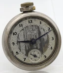 Westclox Dax Dollar Pocket Watch Good Balance, For Repair (ch). Fixed Price $19.95.