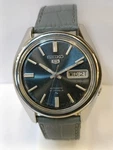 Vintage Seiko 5 21J Automatic Patina Gray Dial 7019-7100 Japan Men's Working. Fixed Price $143.10.