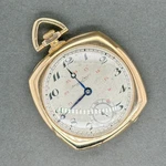 Estate Iwc Art Deco 14K Rose Gold Mechanical Pocket Watch. Fixed Price $2527.47.