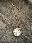 Vintage Elgin Pocket Watch Star Case 10KT Rolled Gold Plate. Fixed Price $199.00.