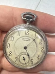 Antique Keystone Standard Pocket Watch Size 12 Works Great Unique. Fixed Price $229.99.