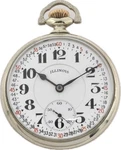 Antique 16S Illinois Coin Center Mechanical Pocket Watch Grade 305 Silverine. Fixed Price $350.30.