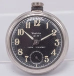 1950S Westclox Scotty Luminous "dollar" Pocket Watch - Runs. Fixed Price $44.99.