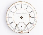 Hamilton "the Banner" Pocket Watch Parts Movement Out Of Estate! 17 Jewel Adj.. Fixed Price $44.95.