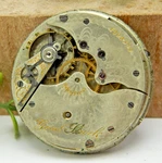 Antique 1899 Hampden Gen'l Stark 15 Jewel 12 Size Hunting Pocket Watch Movement. Fixed Price $29.00.