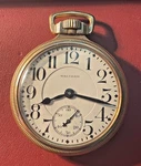 1908 16S Waltham Crescent St. 21J Pocket Watch Gold Filled Case - Running. Fixed Price $475.00.