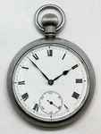 Antique 1920 Pocket Watch From England Case Signed Dennison Cuprel Vg Cond. Fixed Price $144.95.