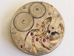 Tiffany & Art Deco Pocket Watch Movement Longines 17.79 Abc. Working. Fixed Price $201.50.