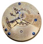 Elgin Gm Wheeler Pocket Watch Movement Size 18S Grade 75 Model 15J Of F8771. Fixed Price $39.99.