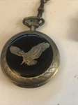 Benrus American Eagle Pocket Watch New Battery. Fixed Price $16.00.