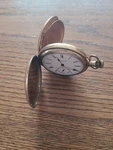 Howard Pocket Watch Series Ix. 1891. 15J Hunting Case. Needs Serviced.. Fixed Price $495.00.