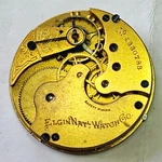Elgin 16S 11J Hc Runs Pocket Watch Movt -RTAI022425 BX12-1. Fixed Price $68.00.