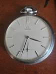 Vintage Omega CAL.161 Pocket Watch 15 Jewels, Swiss Made, 1962, Working. Fixed Price $275.00.
